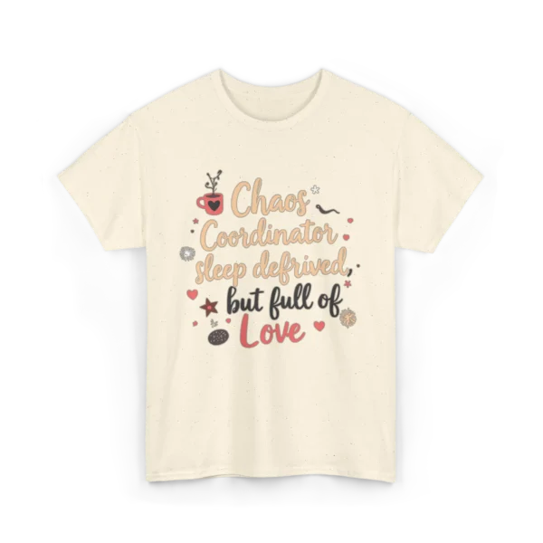 Chaos Coordinator Unisex Heavy Cotton Tee - Perfect for Busy Moms, Gift for Mother's Day, Cute Casual Wear, Family Gatherings, Fun Design