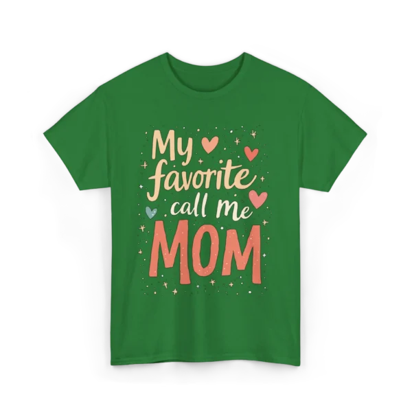 Mom's Favorite Unisex Tee, Mother's Day Gift, Casual Outing T-shirt, Family Love Shirt, Heartfelt Mom Apparel
