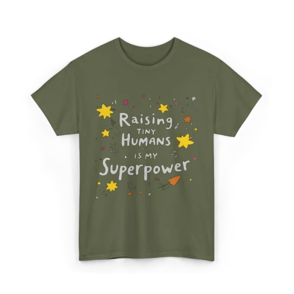 Superpower Parent Tee, Funny Parenting Shirt, Gift for Moms, Dad Humor, Kids' Adventure Wear, Family Gathering Apparel